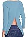 REGNA X Womens Round Neck Rayon span Stretchy Fabric and ventilate Active Top with Back point