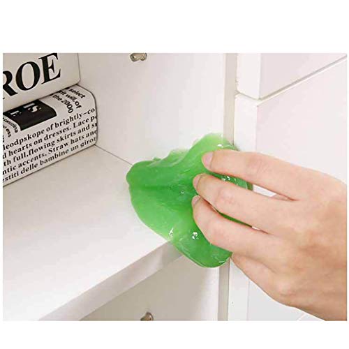 vmree Magic Super Soft Sticky Dust Cleaning Gel Gum Computer Car PC Laptop Keyboard Universal Dust Cleaner (Yellow)