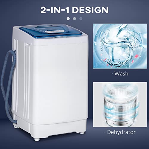 2In1 Full Automatic Portable Washing Machine and Spin Dryer, 1