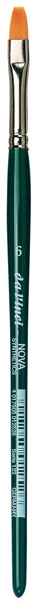Da Vinci NOVA - Series 122 - Synthetic Fiber Brush, School and Hobby line - Size 6