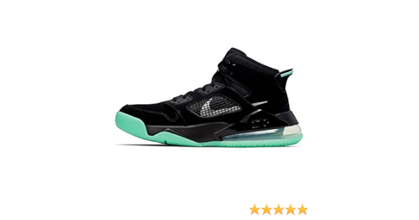 nike air jordan mars 270 black green glow