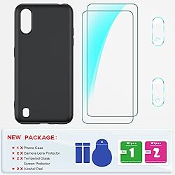 LeYi for Samsung A01 Case, A01 Phone Case with [2