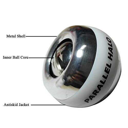 Parallel Halo Power Wrist Ball Metal Gyro Ball AUTO Start Wrist