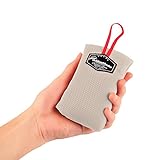 OutdoorMaster Pocket Blanket - Ultra Compact Full-Size Outdoor Blanket for Camping, Hiking, Picnic (Grey,L)