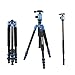 ZOMEi Tall Tripod,Camera Tripod for DSLR, Z818 Tripods for Cameras 65'' Aluminium Alloy Monopod with 360 Panorama Ball Head Quick Release Plate Ball for DSLR Canon Sony Nikon Cameras(Blue)
