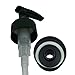 THINKCHANCES Rust Resistant and Leakage Proof Matt Black Soap Dispenser Pump Lids Kit for Mason, Ball, Canning Jars (2 Pack, Regular Mouth)