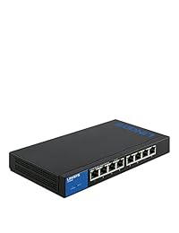 Gigabit Business Smart Switch de 26 puertos de Linksys (lgs326), Negro   Azul