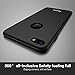iPhone 7 Case, Aonlink Shield Skin Shockproof Ultra Thin and Slim Design Full Body Protective Scratch Resistant iPhone7 Cover(Silky Black)