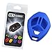 KeyGuardz Blue Rubber Keyless Entry Remote Key Fob Skin Cover Protector