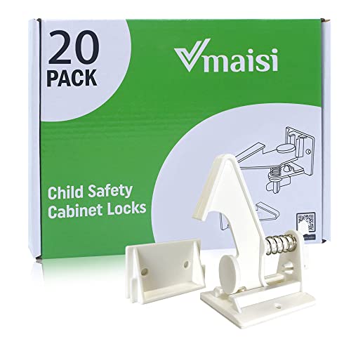 20 Pack Locks Child Safety Latches Vmaisi Baby Proofing
