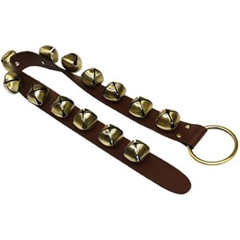 Ohio Travel Bag Sleigh Bells on 33 in Leather Strap