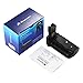 Powerextra BG-E6 Vertical Battery Grip + AA-Size Battery Holder for Canon EOS 5D Mark II Digital SLR Camera Work with 2 pcs LP-E6/LP-E6N or 6 AA-Size Batteries