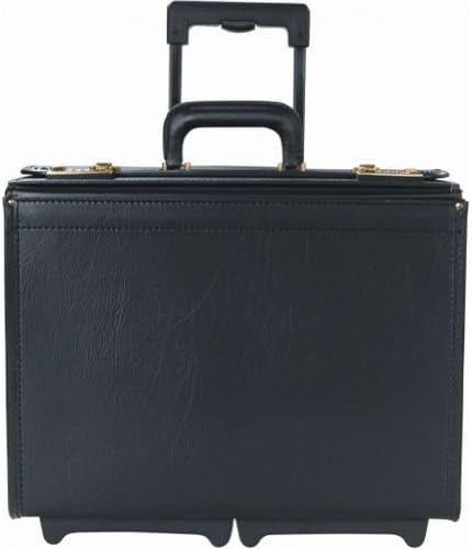 Korchmar Leather 20 in. Vinyl Wheeled Catalog Case