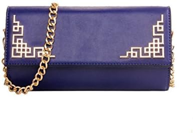 HNYEVE HB1200062C3 Spring PU Leather Classical Women's Handbag,Square Cross-Section Platinum Package