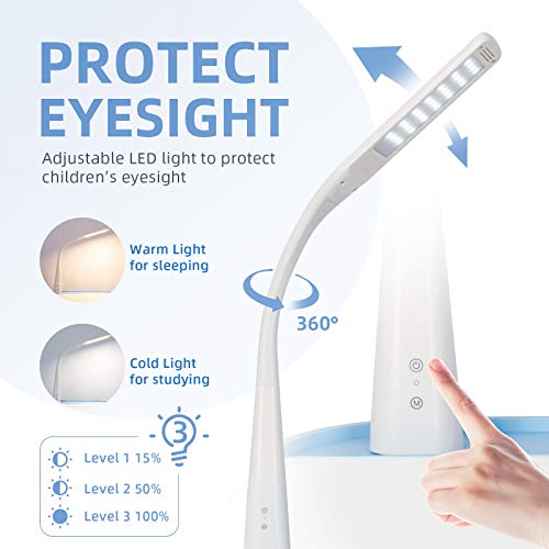 SIMBR Kids Desk and Chair Set, Height Adjustable Kid Desk Chair, Childs