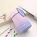 oneisall Gradient Travel Mug Bunny Cute Rabbit Kids Insulated Water Bottle,Mini Size Coffee Tumbler For Kids Adult,300ML(Purple)