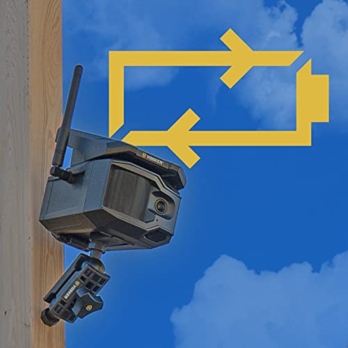 VOSKER V150 LTE Cellular Security Camera, No WiFi Needed Solar