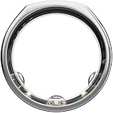 Oura Gen3 Heritage Smart Ring Silver Size 11 Sleep Heart Rate Fitness view 13