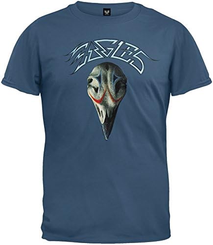 Eagles - Greatest Hits Logo T-Shirt Medium Blue