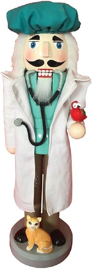 Nutcrackers - Santa's Workshop Vet Nutcracker, 14