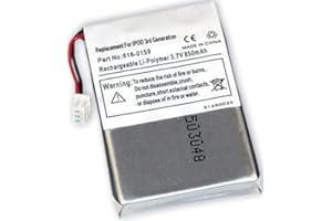 Li-ion BATTERY for Apple iPod 3rd Generation 3 Gen 616-0159 E225846 A1040 M8946 M8948 M8976 M9244