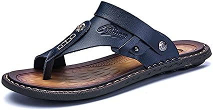 soft leather flip flops
