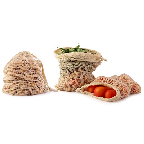 Buy Organic net produce bags Reusable groceries bags Set 7 3 Size