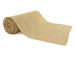 CleverDelights 12" Natural Burlap Roll - 10 Yards - Eco-Friendly Jute Burlap Fabric - 12 Inch