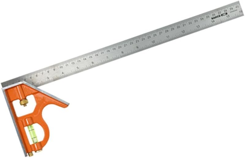 Bahco 400mm Sliding Combination Square Metric Imperial 90/45 Degree
