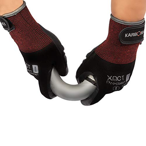 OCGIG Oily Work Gloves Nitrile Coated Industrial Grip Repair Safety Glove KX-13,XL - Thumbnail 7