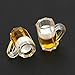 JETEHO 10Pcs Dollhouse Mugs Miniature Cups Dollhouse Beer Cup Mug Model for Miniature Dollhouse Accessories Girls Toy
