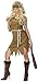 Smiffys Cavewoman Costume, Brown, M - US Size 10-12