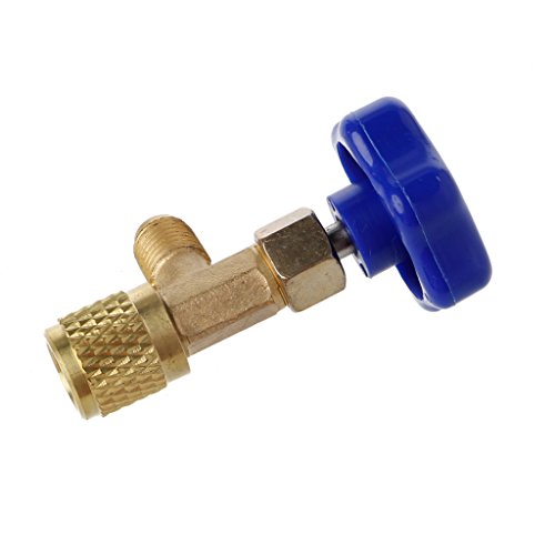 Autone 1/4 SAE Auto AC Can Tap Valve Bottle Opener For R22 R134a R410A Gas Refrigerant - Thumbnail 5