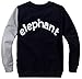 Little Boys 100% Cotton Toddler Clothes Elephant Long Sleeve Sweatshirts Tops Grey 2-3 Years Old