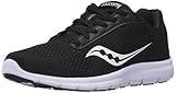 Saucony Women's Grid Ideal running Shoe, Black/White, 9 M US