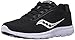 Saucony Women's Grid Ideal running Shoe, Black/White, 9 M US