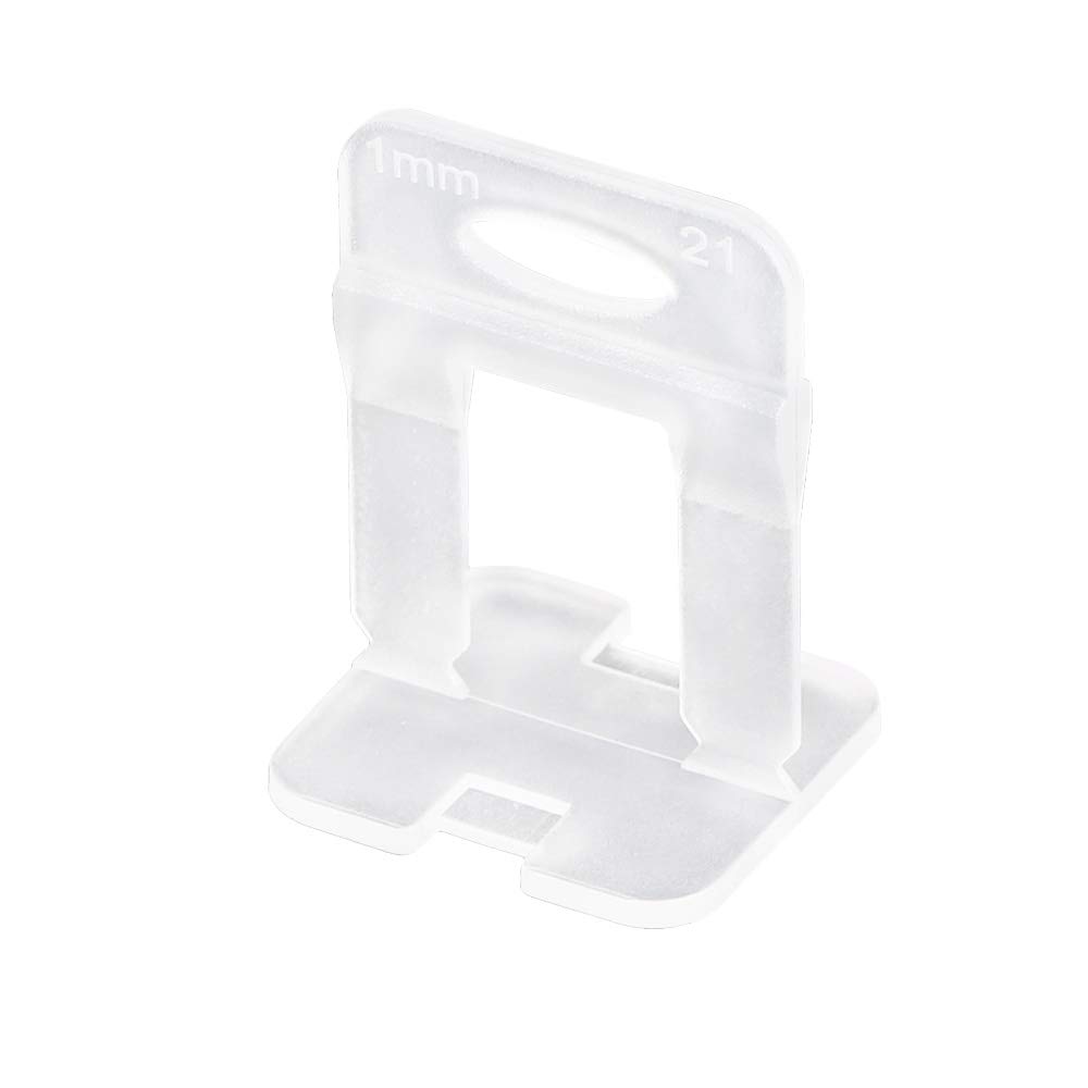 OGORI Tile Leveling Clips 1mm- Tile Spacers Only, Pack of 200 (1mm Clips) — image 1