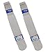 Tube Socks Men - Over the Calf Socks for Men - Big and Tall 25 Inches Long Socks (4 Pairs) (Grey)