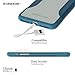 SaharaCase Classic for iPhone SE 2020 (Gen 2), 8 & 7 Protection Kit with [ZeroDamage Screen Protector] Rugged Grip [Shockproof Bumper] – Blue Gray