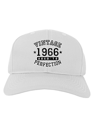 TooLoud 50th Birthday Vintage Birth Year 1967 Adult Baseball Cap Hat - White