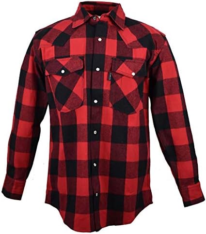 Amazon.com: Five Brother Men's Heavyweight Regular Fit Flannel