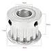uxcell Aluminum 12 Teeth 10mm Bore 5.08mm Timing Belt Pulley for 10mm Belt