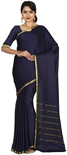 arars Women's Kanchipuram Art Silk Saree With Blouse Piece