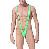 Olens Men's Sexy Borat Manikini Swimsuit Thong Halloween Costume Christmas Gift