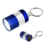Super-Compact LED Flashlight Keychain - 9 Super-Bright LED