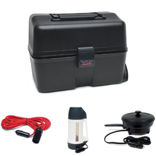 Buy RoadPro 12Volt Portable Stove, Hot Pot, and Frying Pan with 12