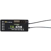 FrSky TD SR6 2.4G/900M Dual-Band Receiver with 6 PWM Channels, Built-in Stabilization &amp; Black Box Function for Telemetry Devices