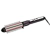 INFINITIPRO BY CONAIR Nano Tourmaline Ceramic Hot Curl Brush, 1 1/4-inch Curl Brush