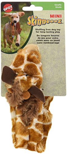 Ethical 5706 Skinneeez Giraffe Stuffing-Less Dog Toy, 14-Inch