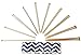 Knitter's Choice Bamboo 14-Inch Knitting Needles Set with Case Organizer